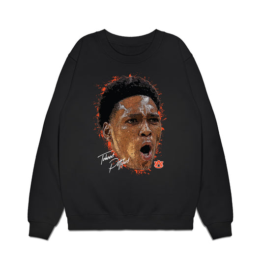 Auburn - NCAA Men's Basketball : Tahaad Pettiford - Gameface Premium Crewneck Sweatshirt-0