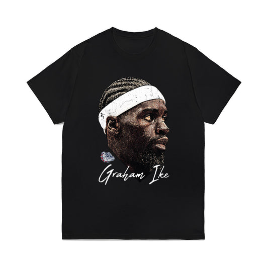 Gonzaga - NCAA Men's Basketball : Graham Ike - Game Face Comfort Colors T-Shirt-0
