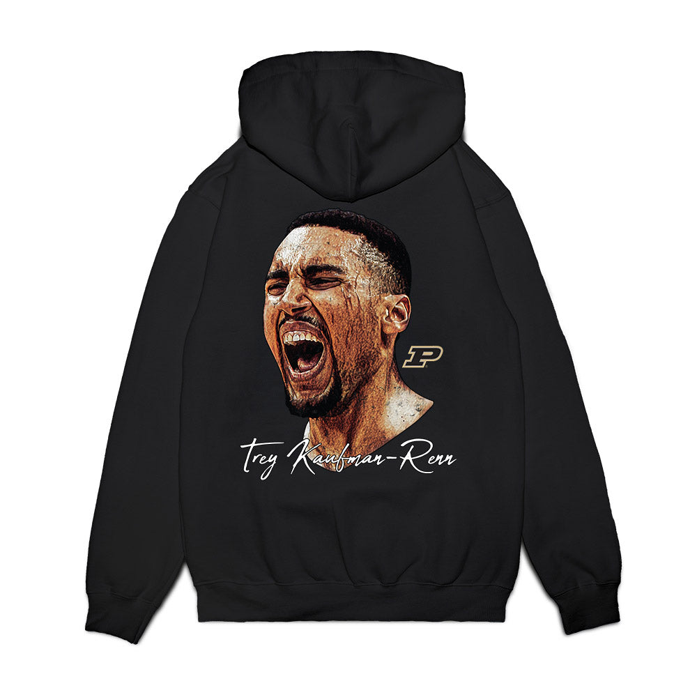 Purdue - NCAA Men's Basketball : Trey Kaufman-Renn - Game Face Premium Hooded Sweatshirt-1