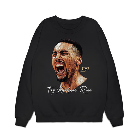 Purdue - NCAA Men's Basketball : Trey Kaufman-Renn - Game Face Premium Crewneck Sweatshirt-0