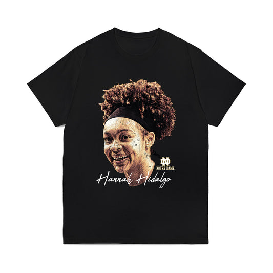 Notre Dame - NCAA Women's Basketball : Hannah Hidalgo - Game Face Comfort Colors T-Shirt-0