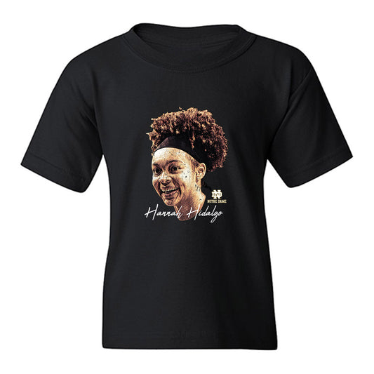 Notre Dame - NCAA Women's Basketball : Hannah Hidalgo - Game Face Youth T-Shirt-0