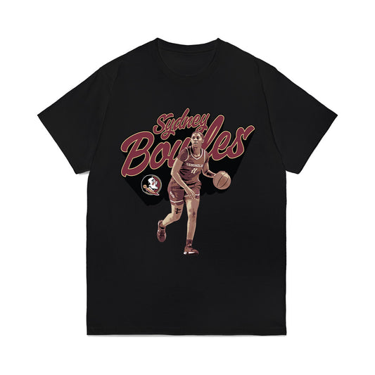 FSU - NCAA Women's Basketball : Sydney Bowles - Graphic Comfort Colors T-Shirt-0