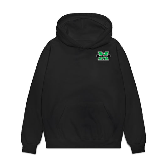 Marshall - NCAA Women's Basketball : Kassie Ingram - Collage Premium Hooded Sweatshirt-0