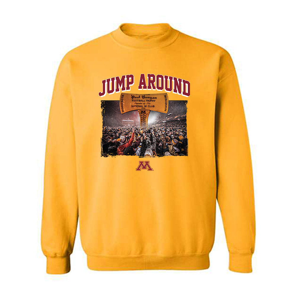 Minnesota - NCAA Football : Jump Around Crewneck Sweatshirt-0