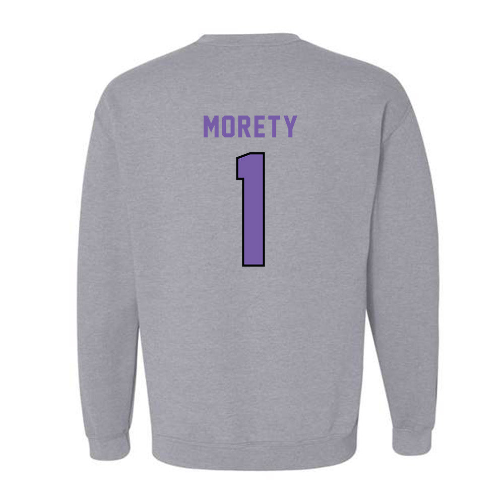 CCNY - NCAA Men's Basketball : Justin Morety - Classic Shersey Crewneck Sweatshirt-1