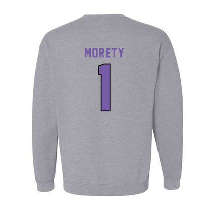 CCNY - NCAA Men's Basketball : Justin Morety - Classic Shersey Crewneck Sweatshirt-1