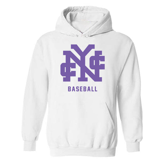 CCNY - NCAA Baseball : Frank Cundari - Classic Shersey Hooded Sweatshirt-0