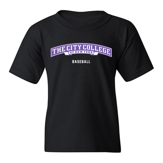 CCNY - NCAA Baseball : Erik Rank - Classic Shersey Youth T-Shirt-0