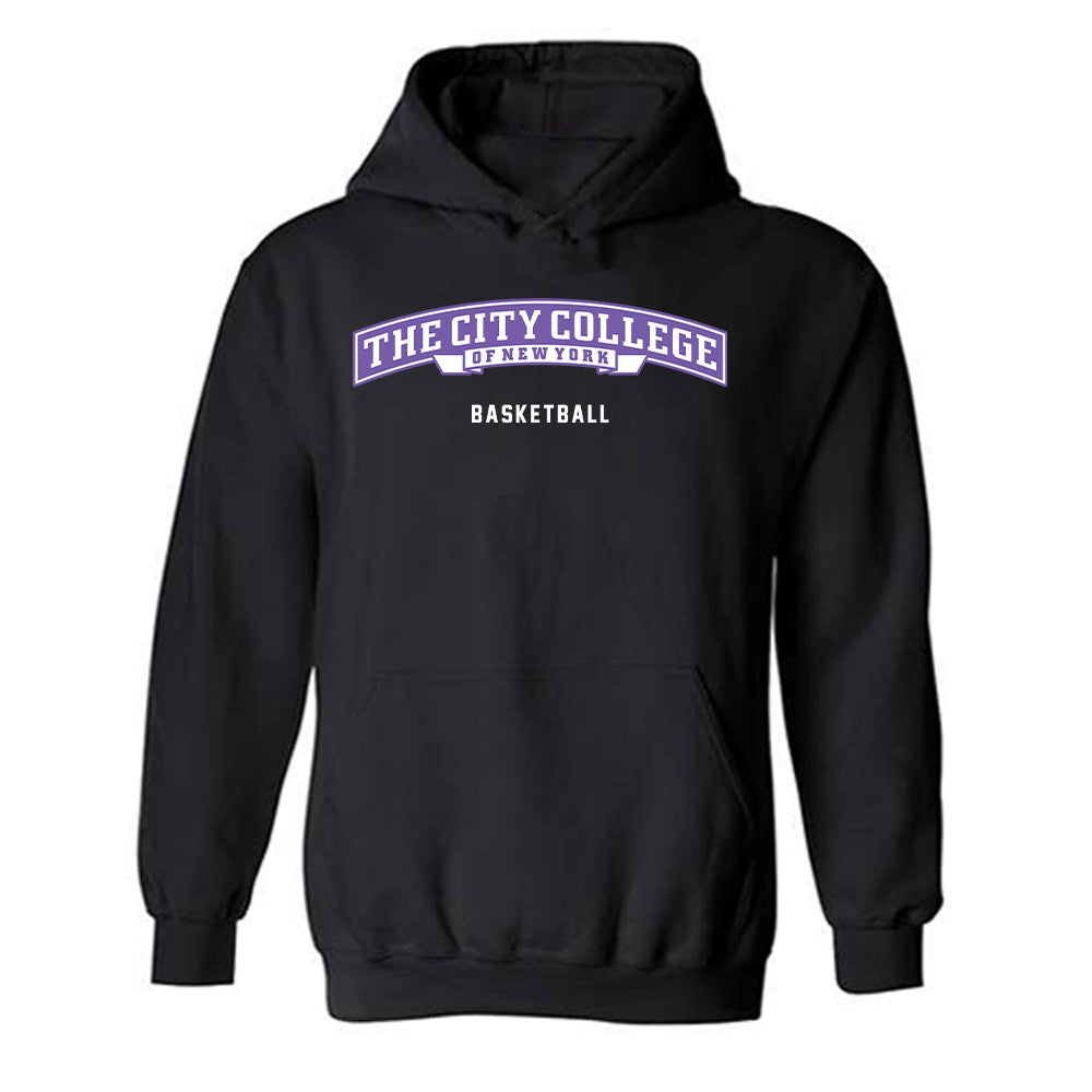 CCNY - NCAA Men's Basketball : David Leye - Classic Shersey Hooded Sweatshirt-0
