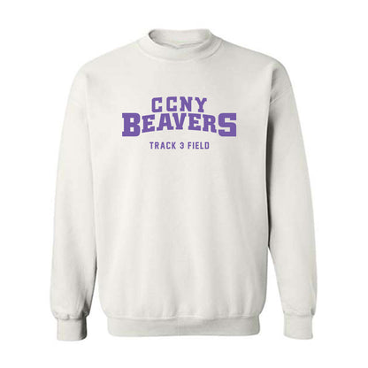 CCNY - NCAA Men's Track & Field : Justice Omoruyi - Classic Shersey Crewneck Sweatshirt-0