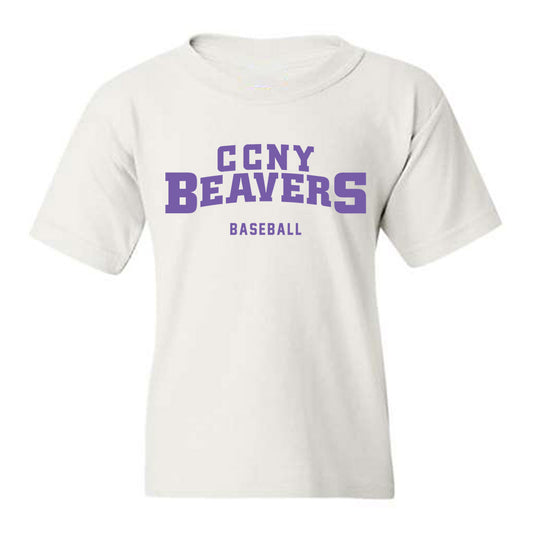 CCNY - NCAA Baseball : Erik Rank - Classic Shersey Youth T-Shirt-0