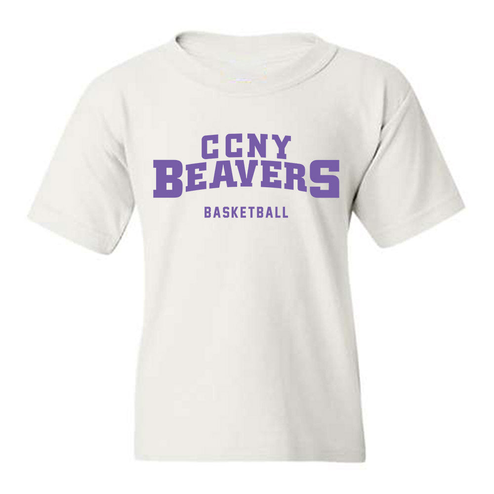 CCNY - NCAA Men's Basketball : Olabanjo Aborisade - Classic Shersey Youth T-Shirt-0