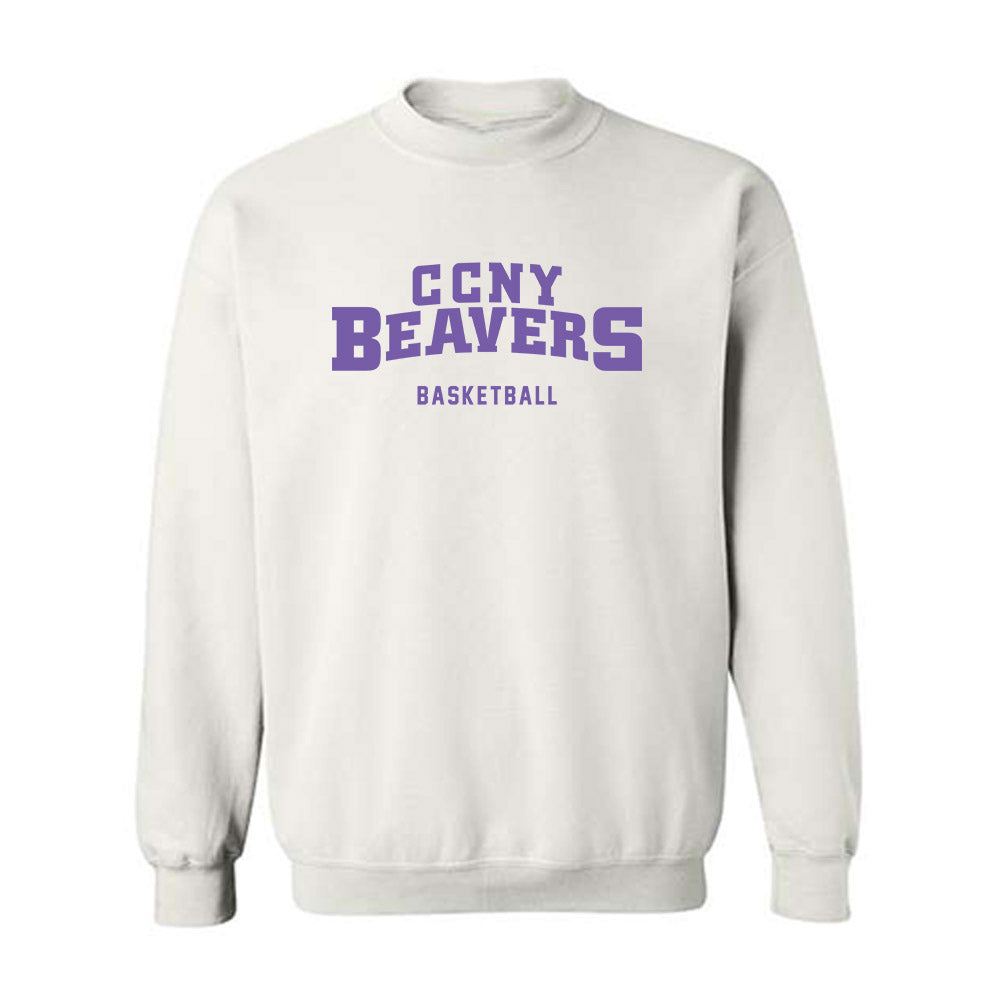 CCNY - NCAA Men's Basketball : Zachary Peysakhovich - Classic Shersey Crewneck Sweatshirt-0