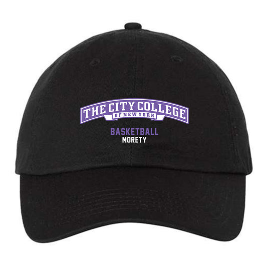 CCNY - NCAA Men's Basketball : Justin Morety - Dad Hat-0