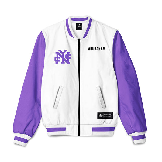 CCNY - NCAA Men's Track & Field : Mustapha Abubakar - Bomber Jacket-0
