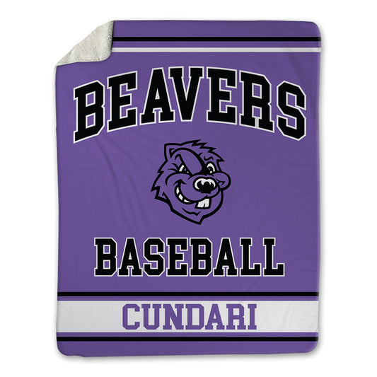 CCNY - NCAA Baseball : Frank Cundari - Blanket-0
