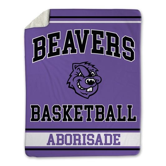 CCNY - NCAA Men's Basketball : Olabanjo Aborisade - Blanket-0