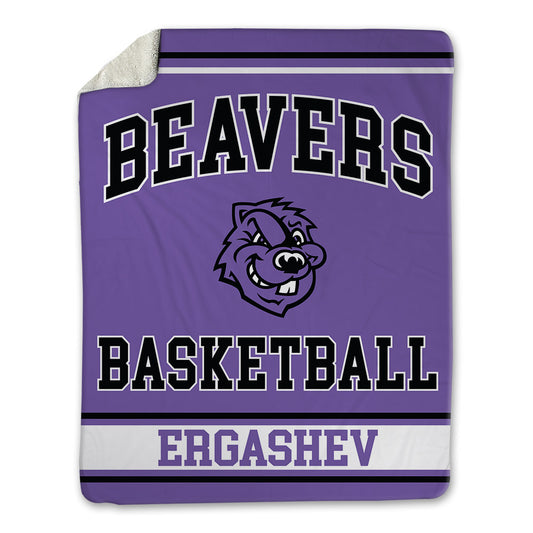 CCNY - NCAA Men's Basketball : Komron Ergashev - Blanket-0