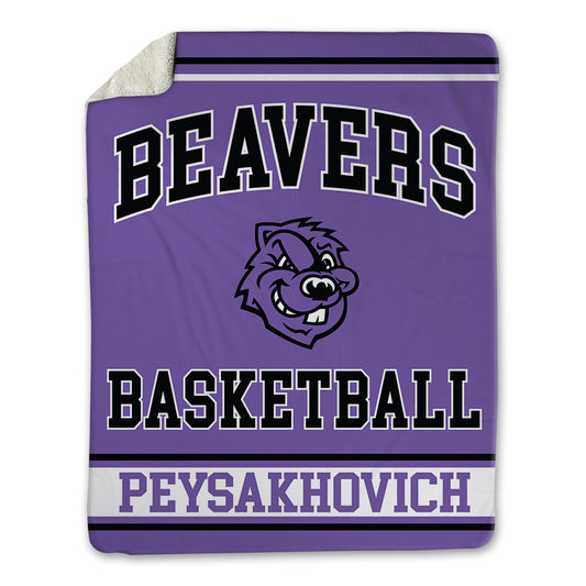 CCNY - NCAA Men's Basketball : Zachary Peysakhovich - Blanket-0