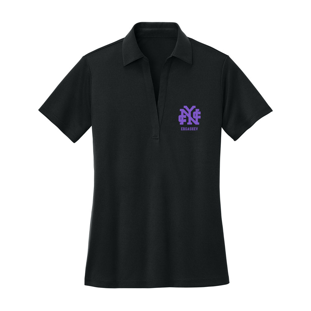 CCNY - NCAA Men's Basketball : Komron Ergashev - Women's Activewear Polo Shirt-0