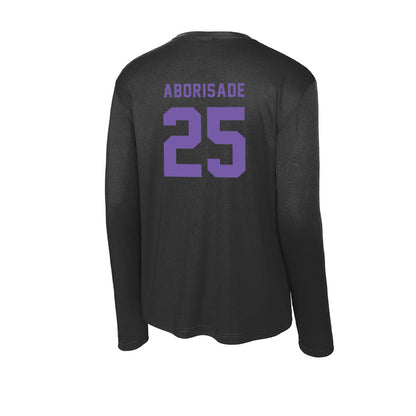 CCNY - NCAA Men's Basketball : Olabanjo Aborisade - Activewear Long Sleeve T-Shirt-1
