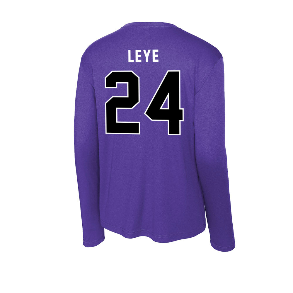 CCNY - NCAA Men's Basketball : David Leye - Activewear Long Sleeve T-Shirt-1