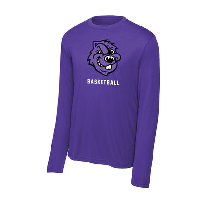 CCNY - NCAA Men's Basketball : Olabanjo Aborisade - Activewear Long Sleeve T-Shirt-0