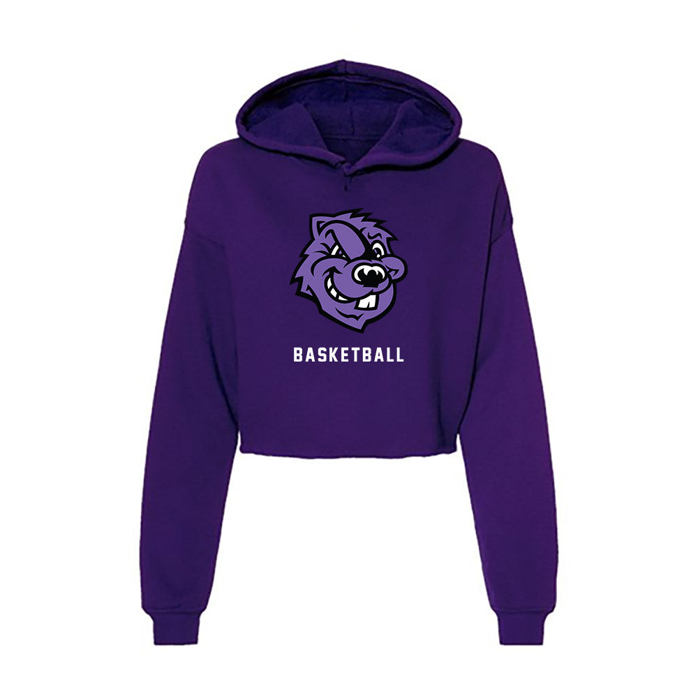 CCNY - NCAA Men's Basketball : Yassin Nikiema - Women's Crop Fleece Hoodie-0