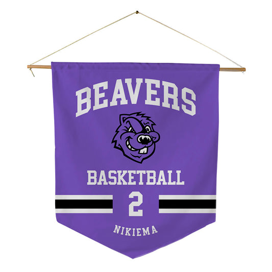 CCNY - NCAA Men's Basketball : Yassin Nikiema - Pennant - 18" x 21"-0