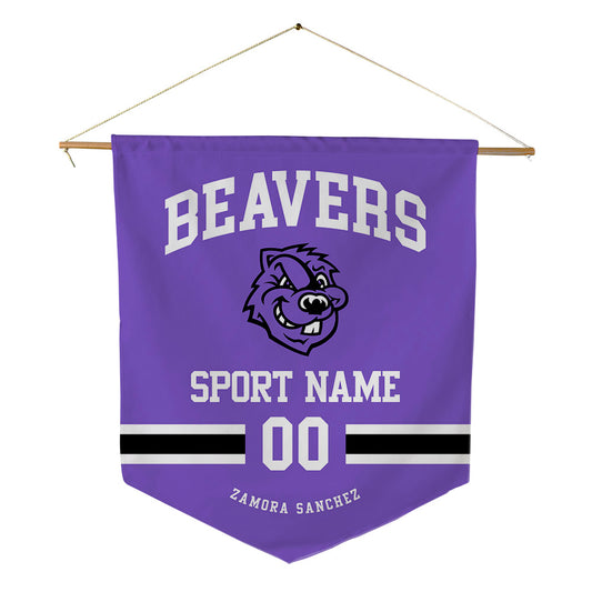CCNY - NCAA Women's Volleyball : Ivanna Zamora Sanchez - Pennant - 18" x 21"-0