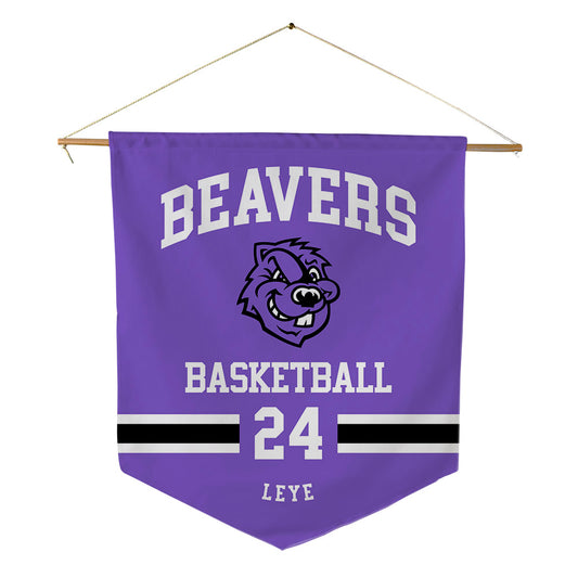 CCNY - NCAA Men's Basketball : David Leye - Pennant - 18" x 21"-0