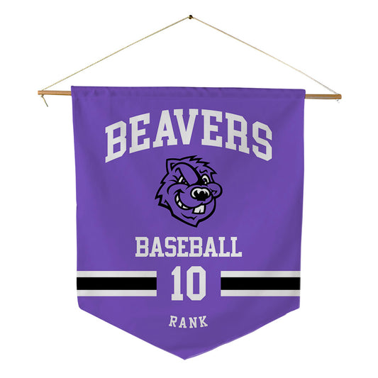 CCNY - NCAA Baseball : Erik Rank - Pennant - 18" x 21"-0