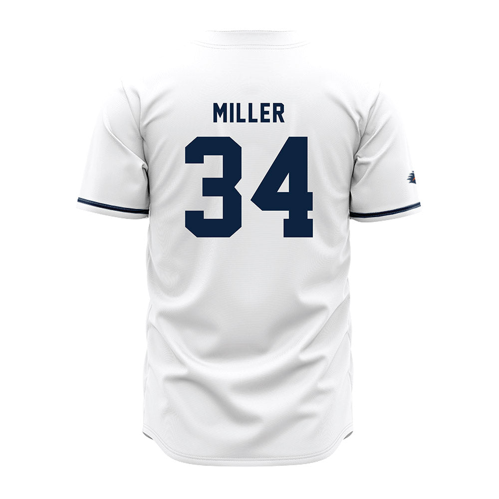 UTSA - NCAA Baseball : Caden Miller - White Jersey-1