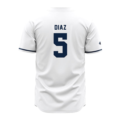 UTSA - NCAA Baseball : Diego Diaz - White Jersey-1
