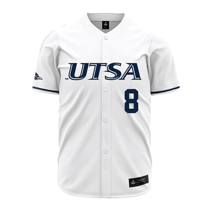 UTSA - NCAA Baseball : Robert Orloski - White Jersey-0