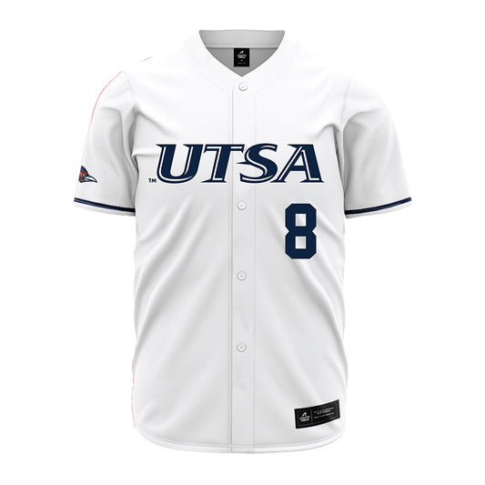 UTSA - NCAA Baseball : Robert Orloski - White Jersey-0
