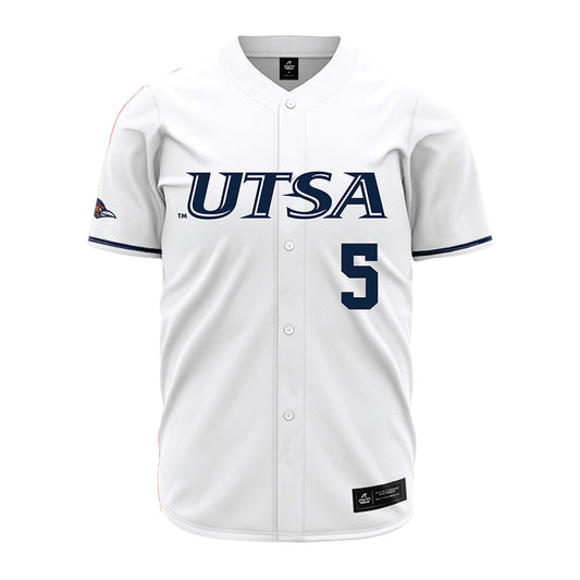 UTSA - NCAA Baseball : Diego Diaz - White Jersey-0