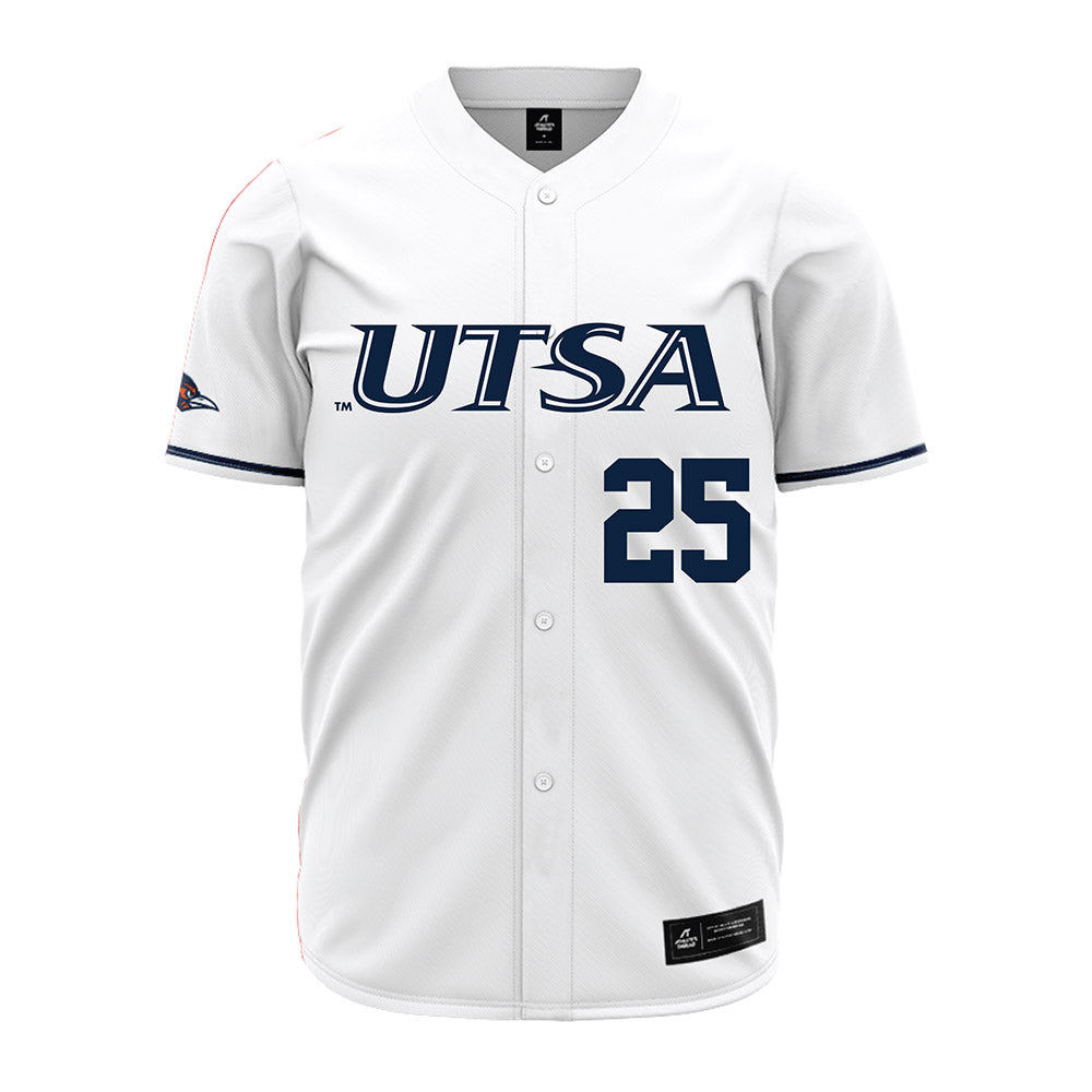 UTSA - NCAA Baseball : Sam Simmons - White Jersey-0