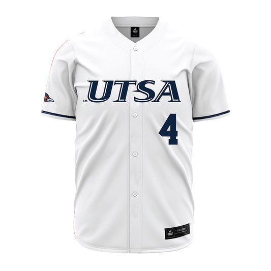 UTSA - NCAA Baseball : Chase Keng - White Jersey-0