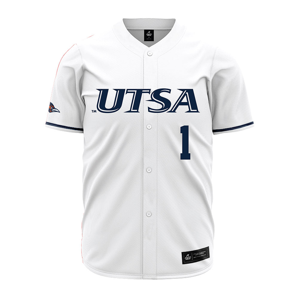UTSA - NCAA Baseball : Jonathan Tapia - White Jersey-0