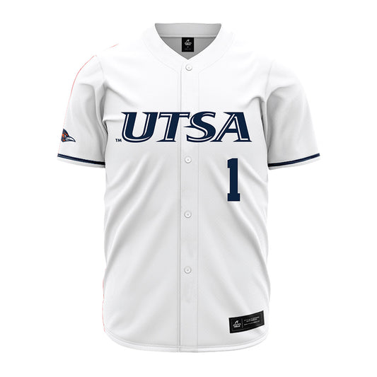 UTSA - NCAA Baseball : Jonathan Tapia - White Jersey-0