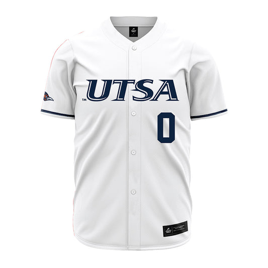 UTSA - NCAA Baseball : Ryley Chapman - White Jersey-0