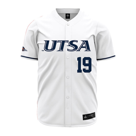 UTSA - NCAA Baseball : Lane Haworth - White Jersey-0