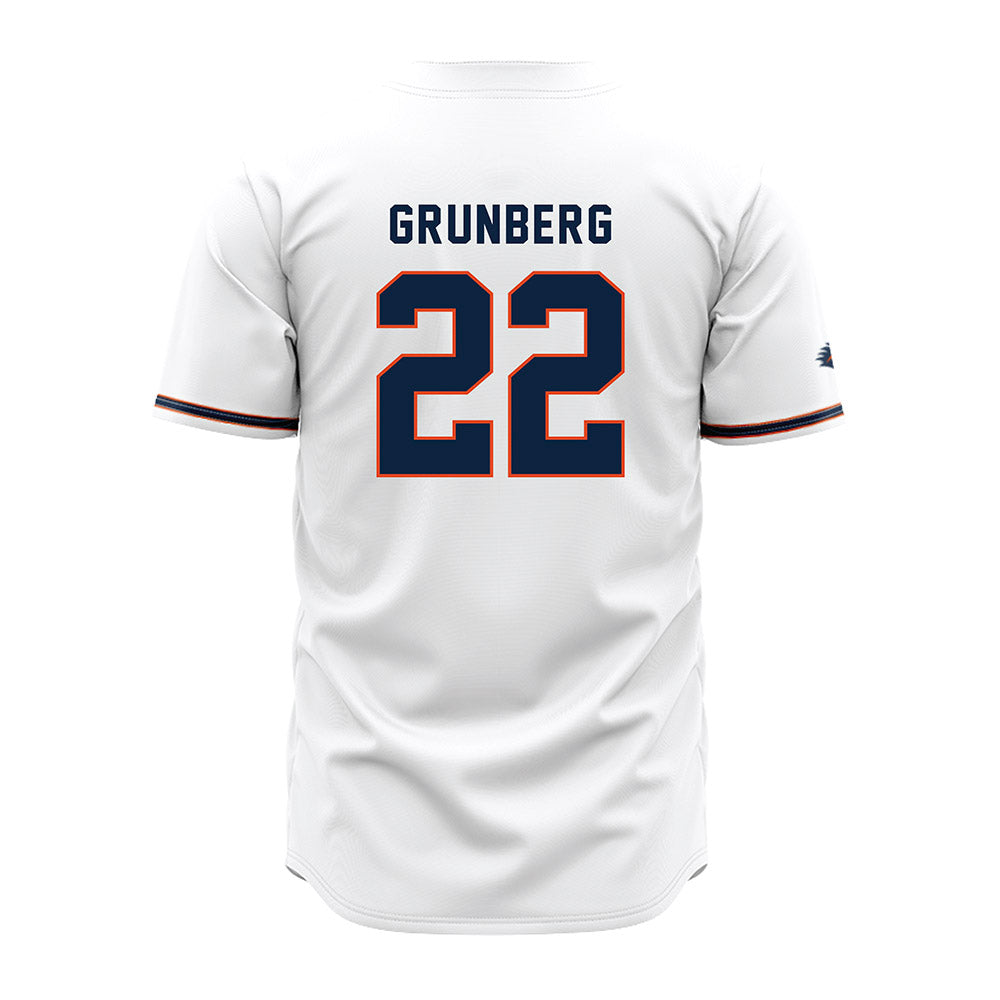 UTSA - NCAA Softball : Riley Grunberg - White Jersey-1