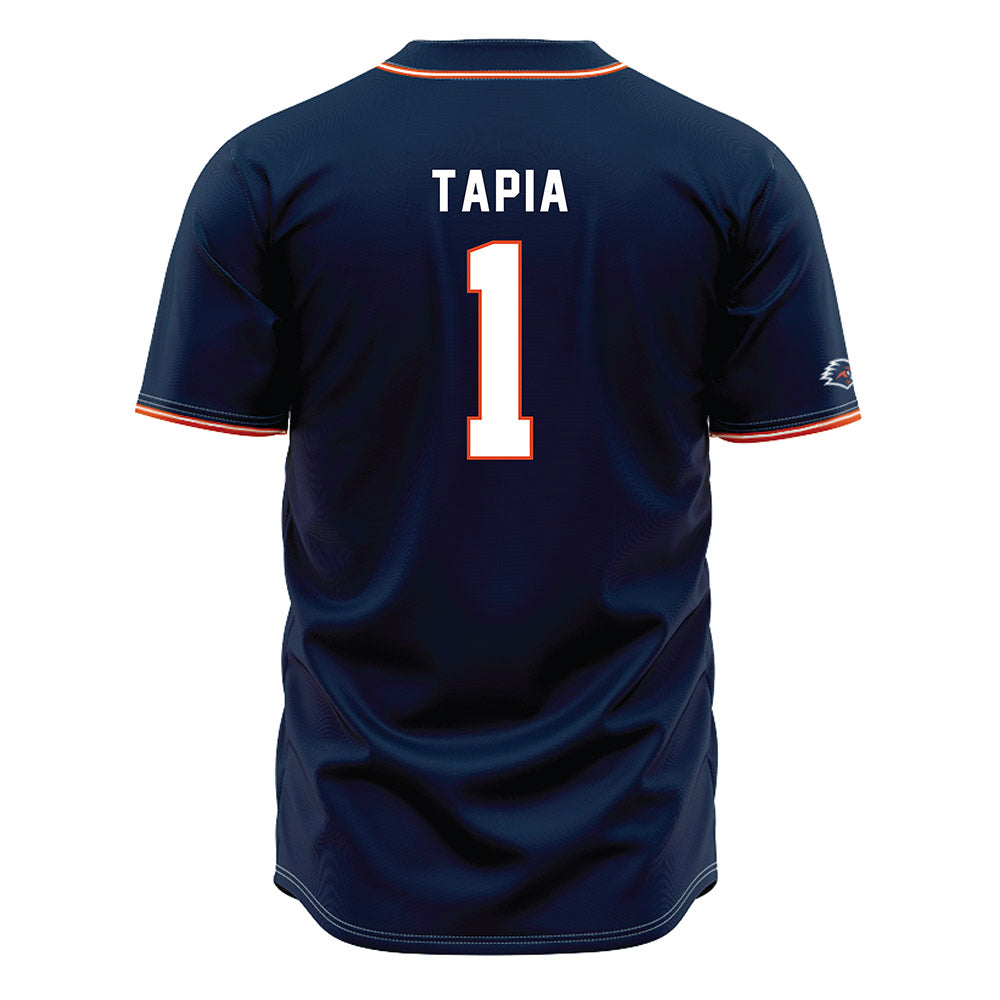 UTSA - NCAA Baseball : Jonathan Tapia - Navy Jersey-1
