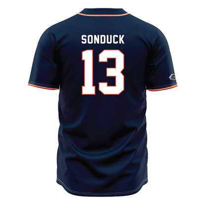 UTSA - NCAA Baseball : Kyle Sonduck - Navy Jersey-1