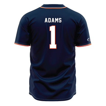 UTSA - NCAA Baseball : Peyton Adams - Navy Jersey-1