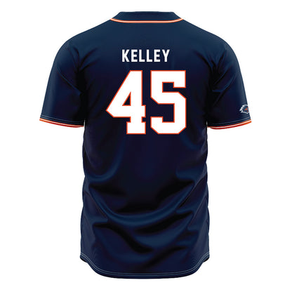 UTSA - NCAA Baseball : Connor Kelley - Navy Jersey-1