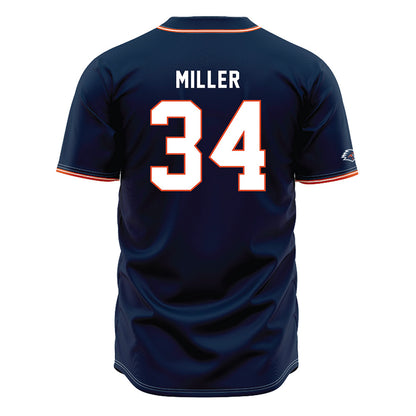 UTSA - NCAA Baseball : Caden Miller - Navy Jersey-1